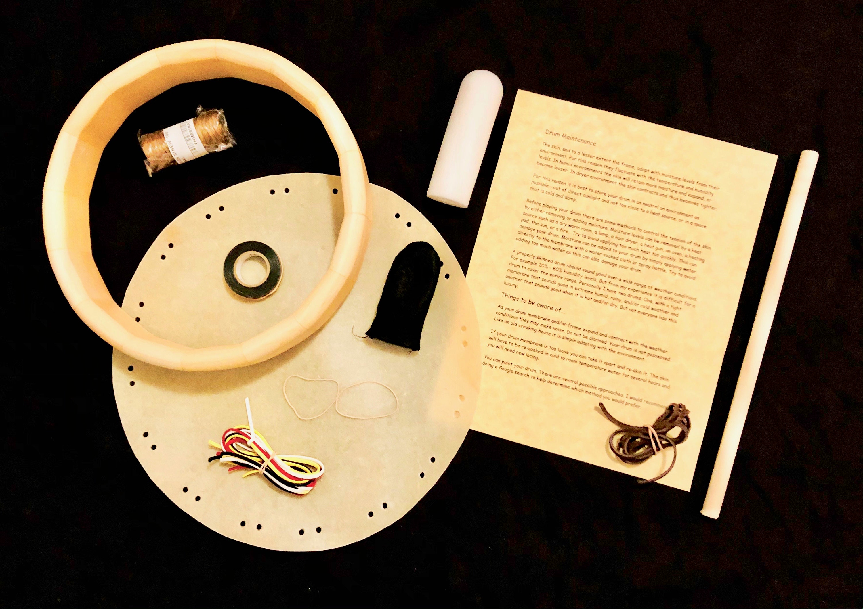 Drum Making Kits 10 12 and 14 Etsy