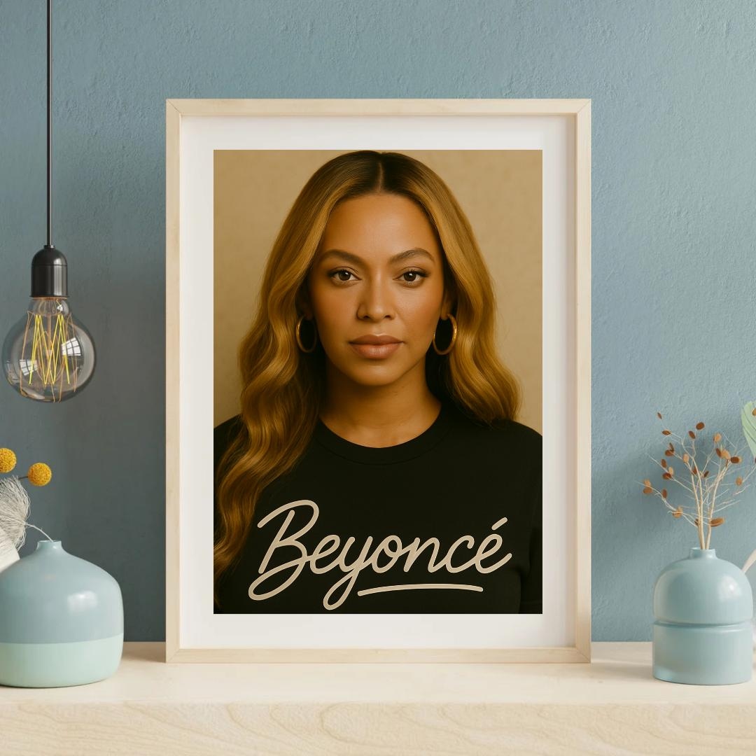 Beyoncé Fan Art Print – 6x8 Glossy Photo Paper | Queen Bey Poster ...