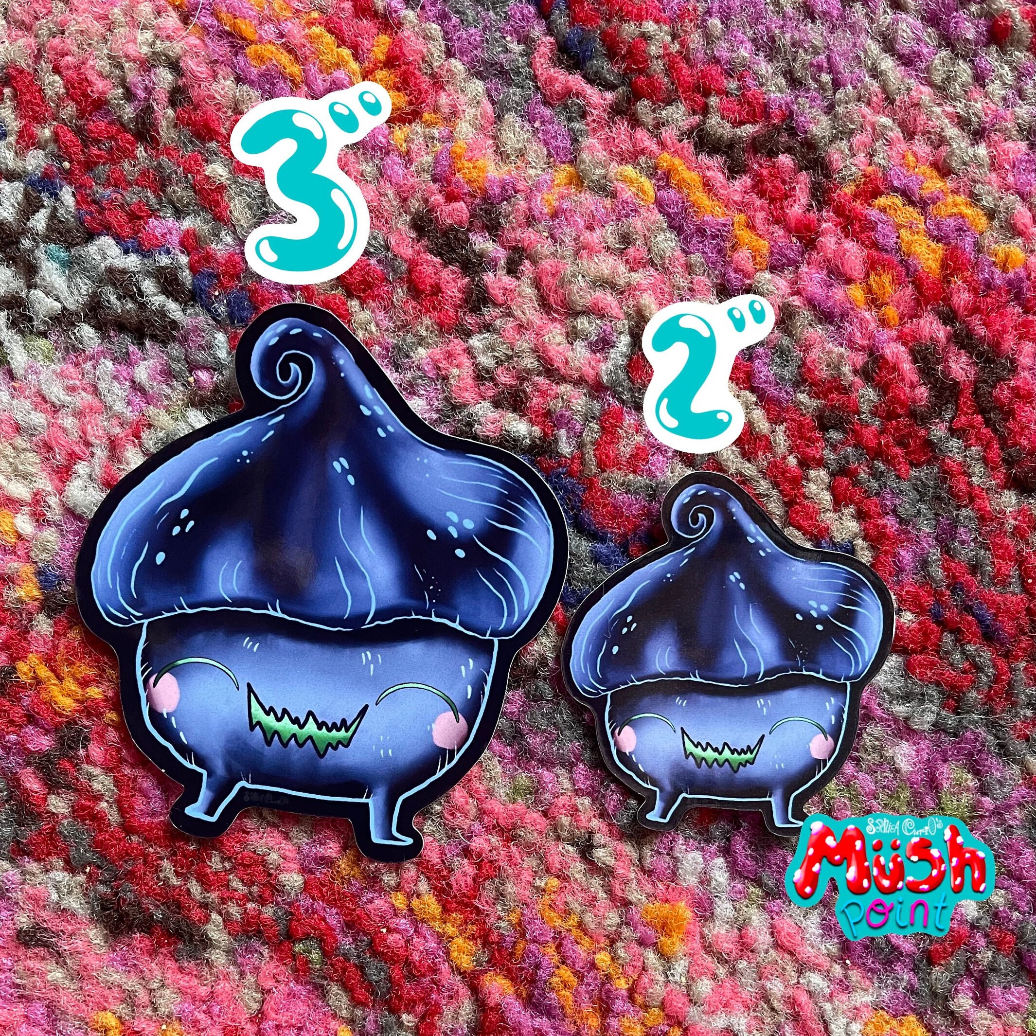 Large Krobus Müsh Point Sticker, Stardew Valley, Sticker, Cute