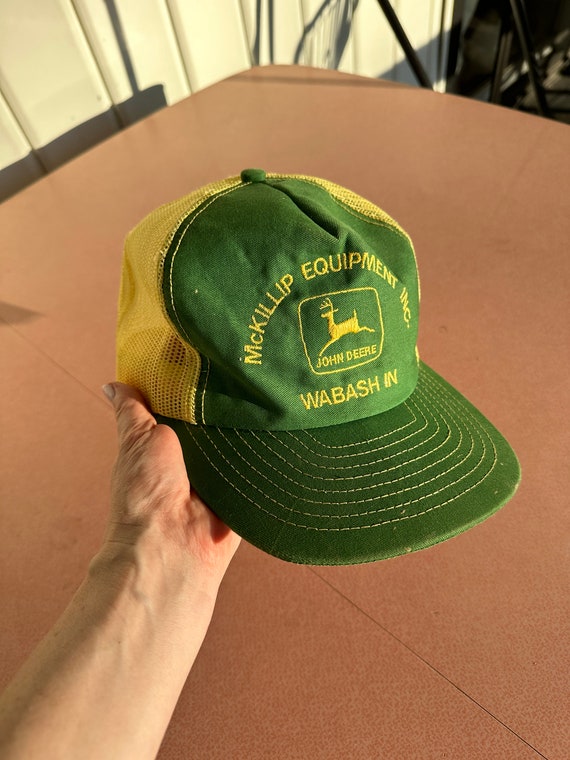 Wabash Indiana John Deer Hat, Mesh Truckers Hat, G