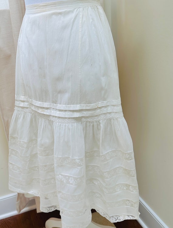 1800s Underskirt, Edwardian Underskirt Petticoat,… - image 4