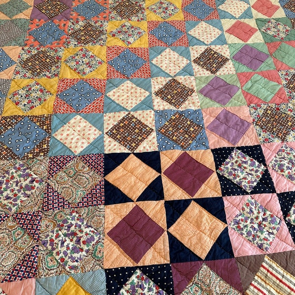 Full Size Quilt Farmhouse Etsy