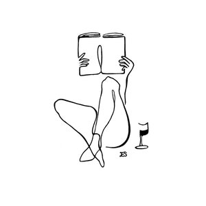 head in a book