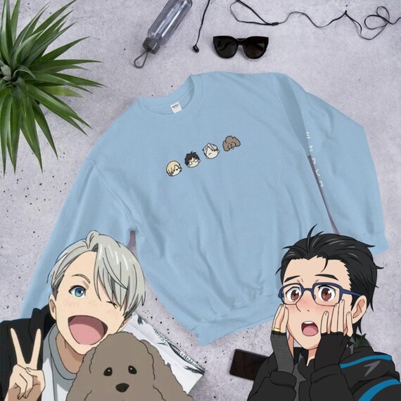 yuri on ice sweatshirt