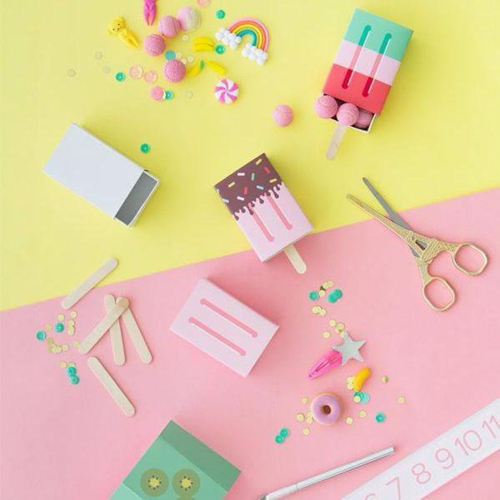 Kawaii Box Japanese stationary / Object Gift Etsy