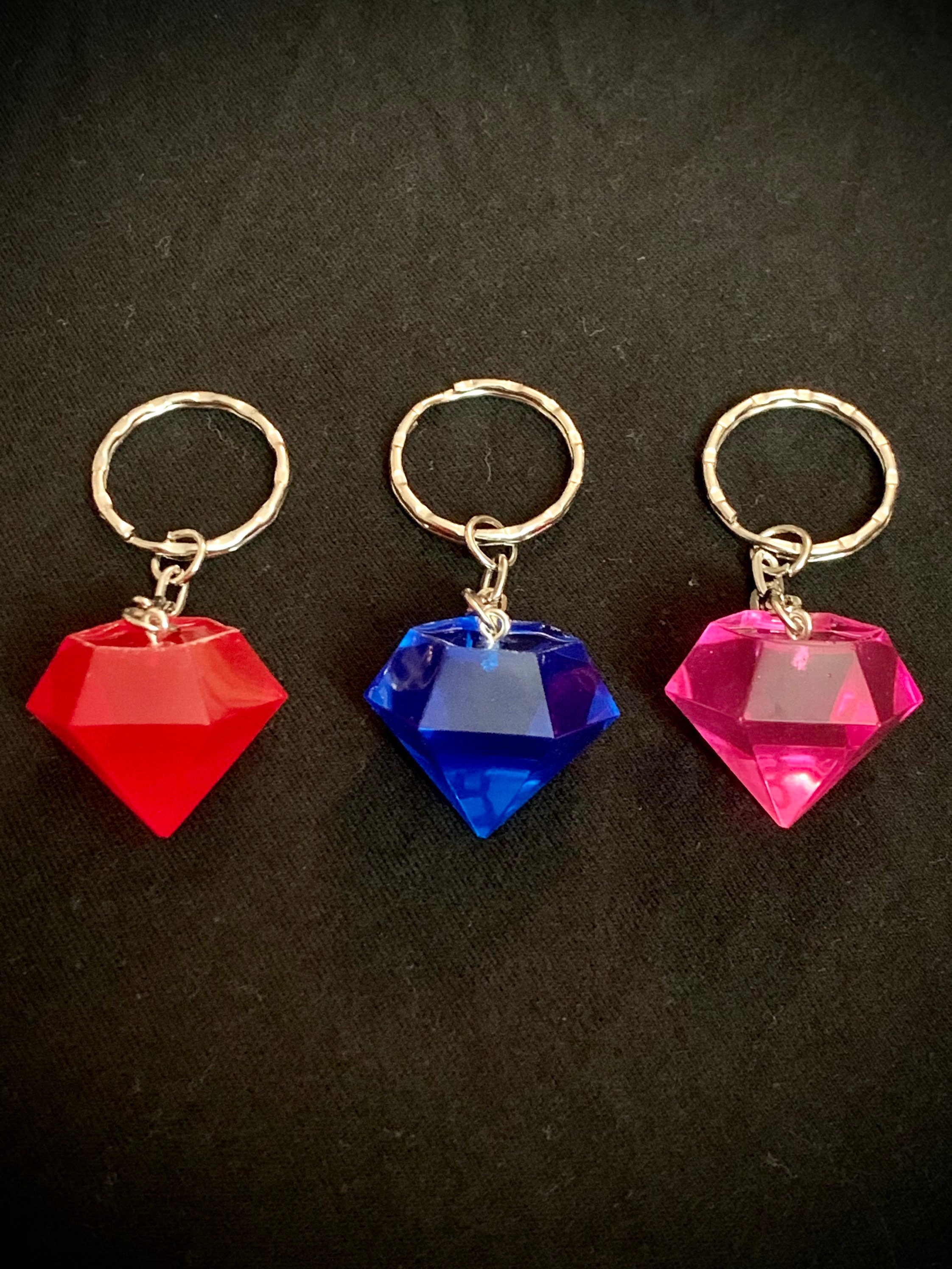 Diamond Keyring Etsy UK