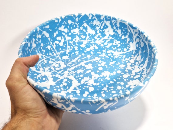 Bowl 26 cm low, centerpiece, bowls, trays, appetizers, salad bowl, tureen, bowl , Sicilian handmade ceramics
