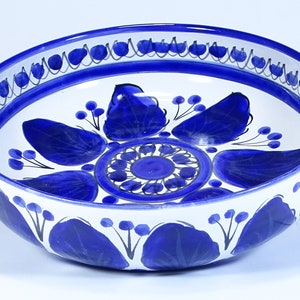 26 cm bowl, centerpiece, bowls, trays, appetizers, salad bowl, soup bowl, pasta, bowl, Sicilian ceramic handmade artisanal