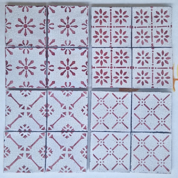 Sicilian Aeolian tiles, handmade ceramic coasters, trivets, ceramic tiles, shards, brick, handmade ceramics