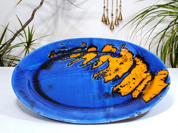 Large oval 47 cm triple fired new Aeolian style