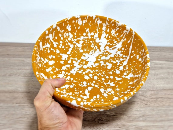 Bowl 26 cm low, centerpiece, bowls, trays, appetizers, salad bowl, tureen, bowl , Sicilian handmade ceramics
