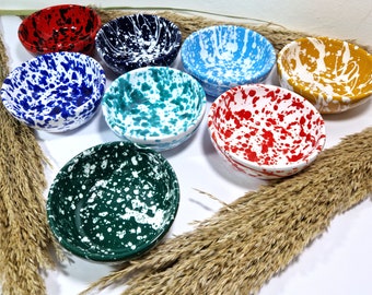15 cm bowl service, bowls, trays, appetizers, starters, snacks, aperitifs, olives, Sicilian artisan ceramics