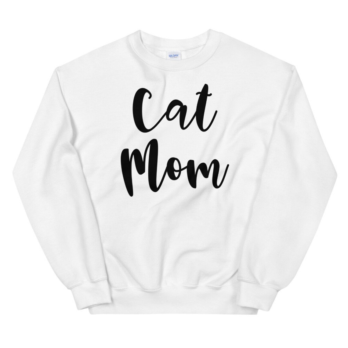 Cat Mom Sweatshirt Cat Lover Sweatshirt Cat Sweatshirt Cat Etsy