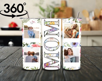 Vaso personalizado con foto del amor de la madre - Taza con imagen personalizable 360