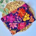 Handmade Mexican Clutch Bag, Floral Embroidery Bag,Mexican Clutch Bag, Envelope Mexican Clutch, Summer Clutch Bag, Clutch Mexico 