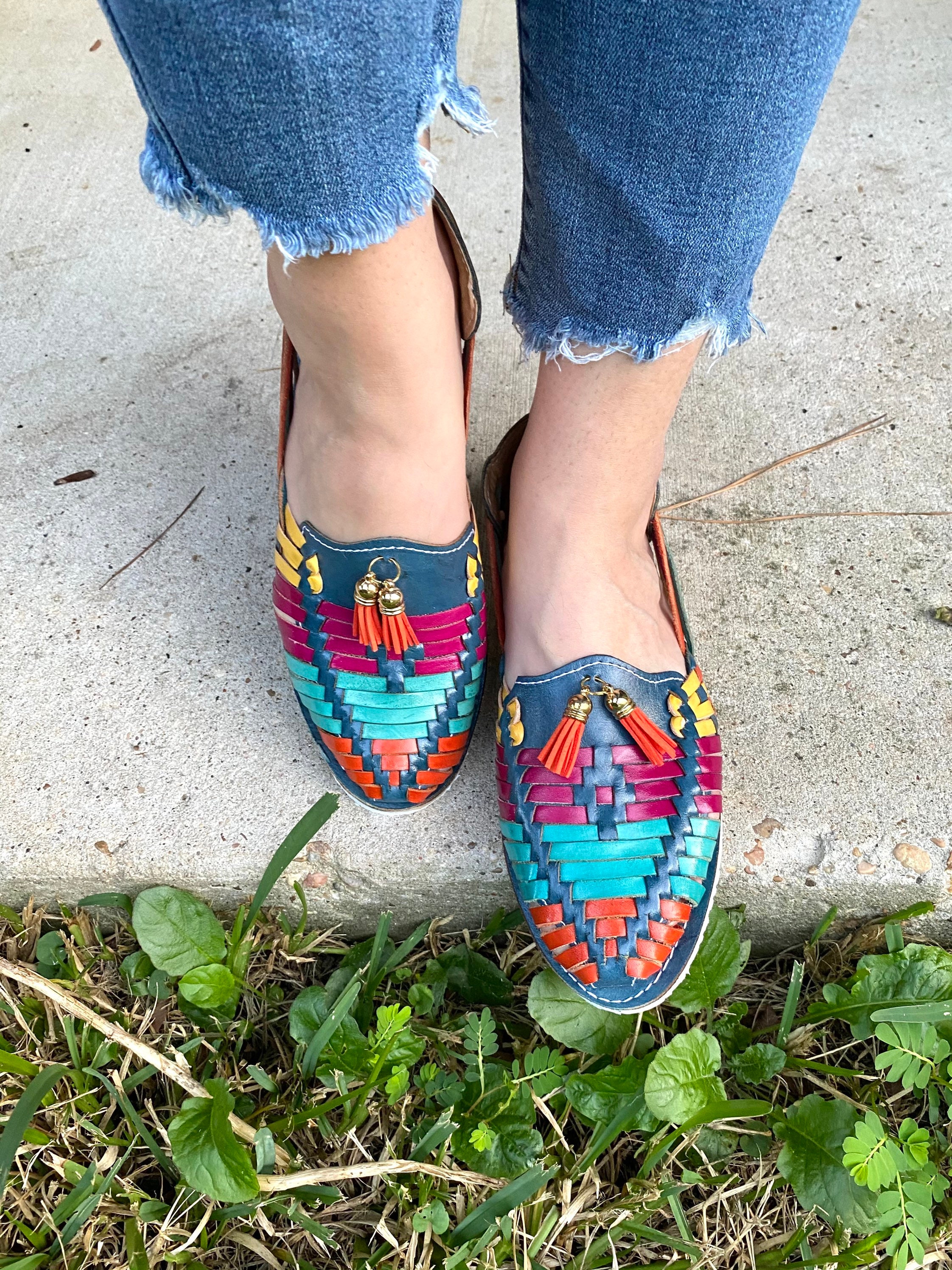 ALL SIZES Huarache Sandal Boho Shoes Hippie Vintage Shoes - Etsy