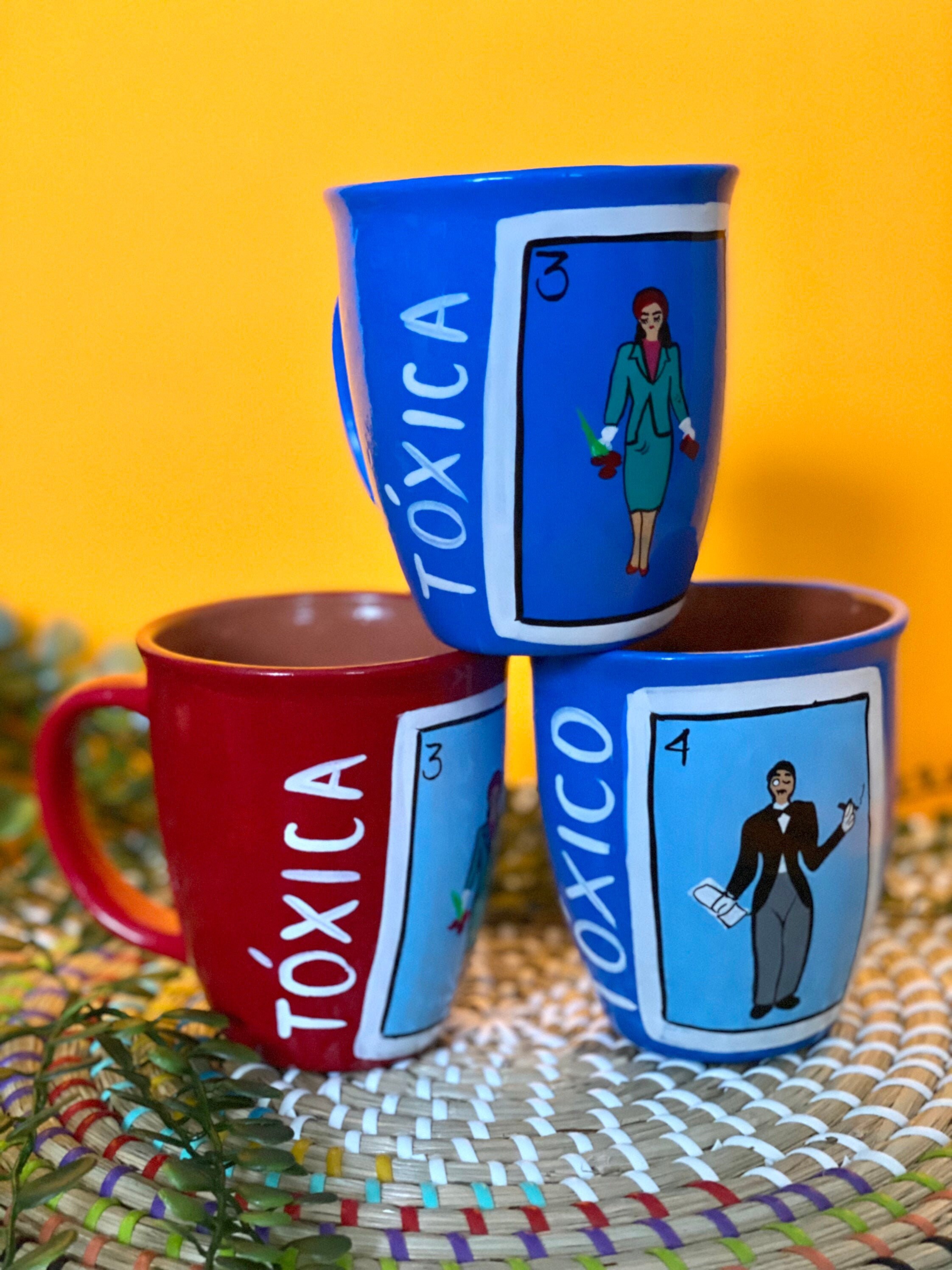 Toxica Mug Loteria Mug Loteria Mexicana Mug Loteria Gifts - Etsy Ireland