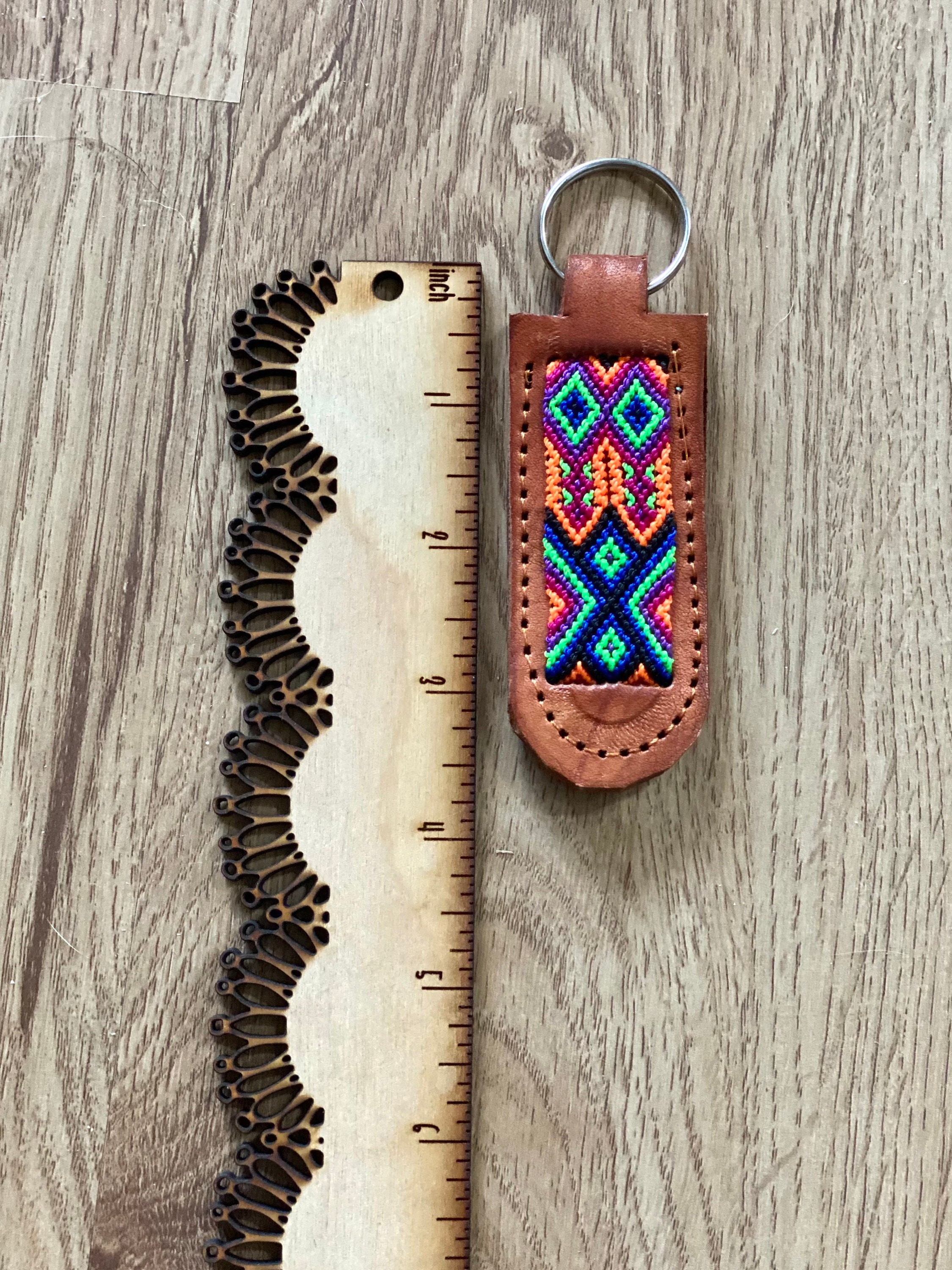 Weaved Keychains Leather Keychain for men Leather Mens Etsy