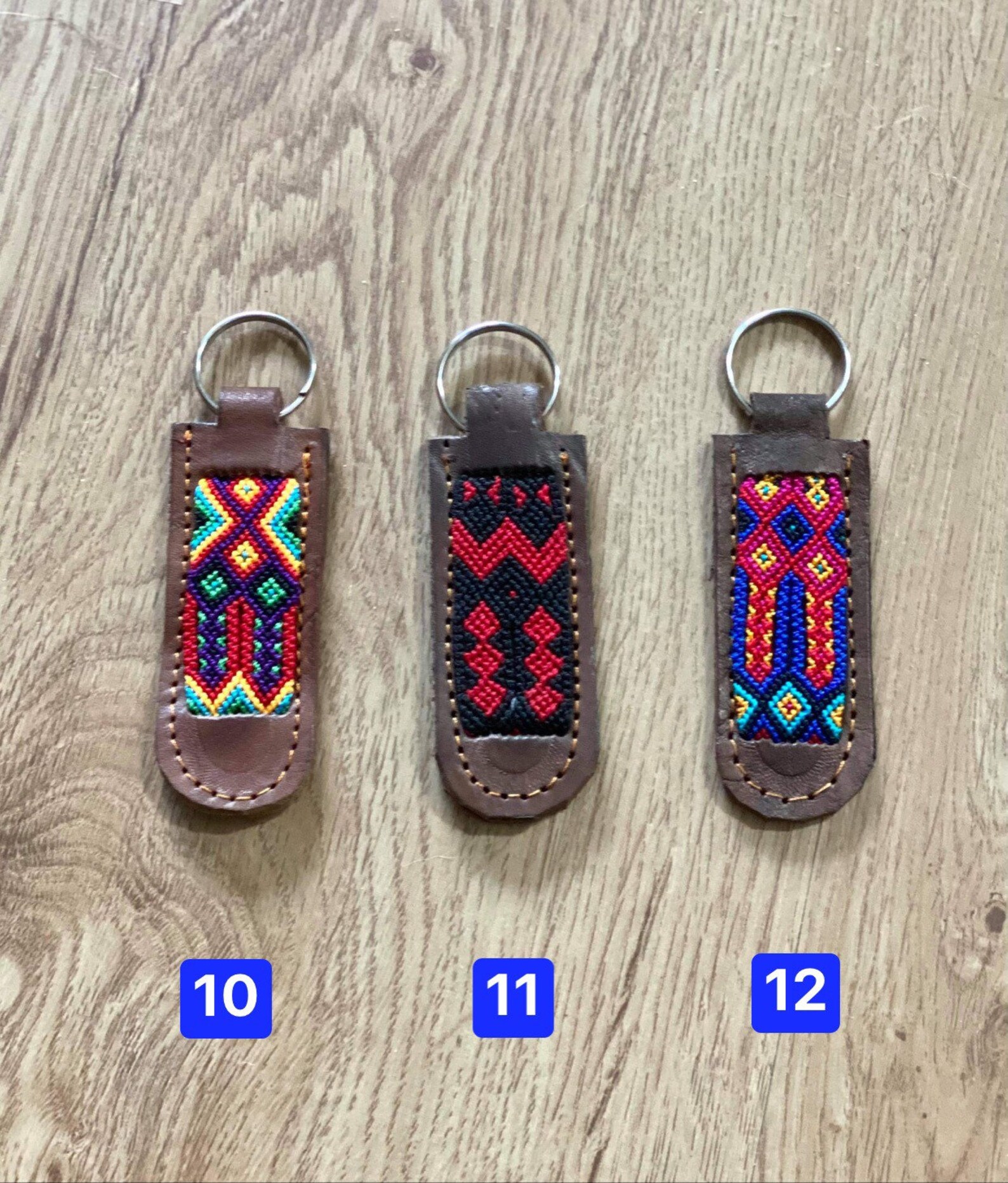 Weaved Keychains Leather Keychain for men Leather Mens Etsy