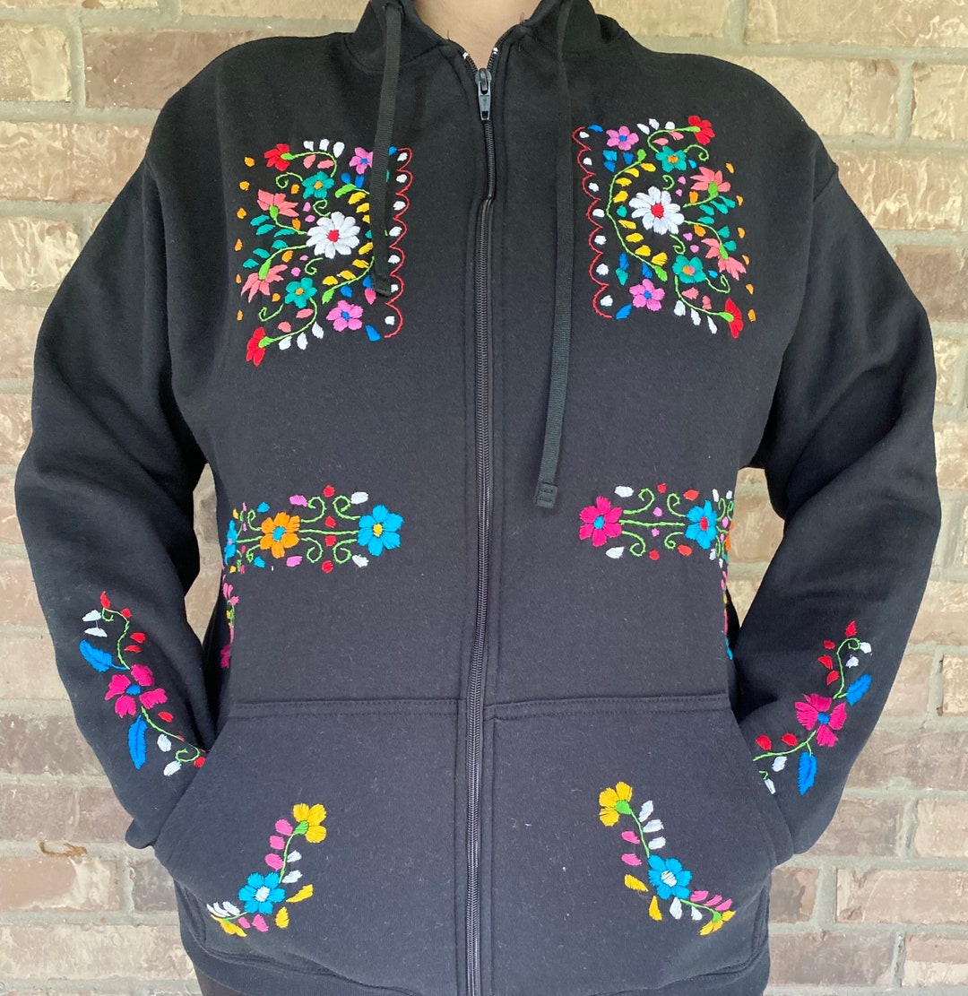 ジャケット・アウター Embroidery Flower Beads Hoodie il_1080xN.5501226407_rypq.jpg