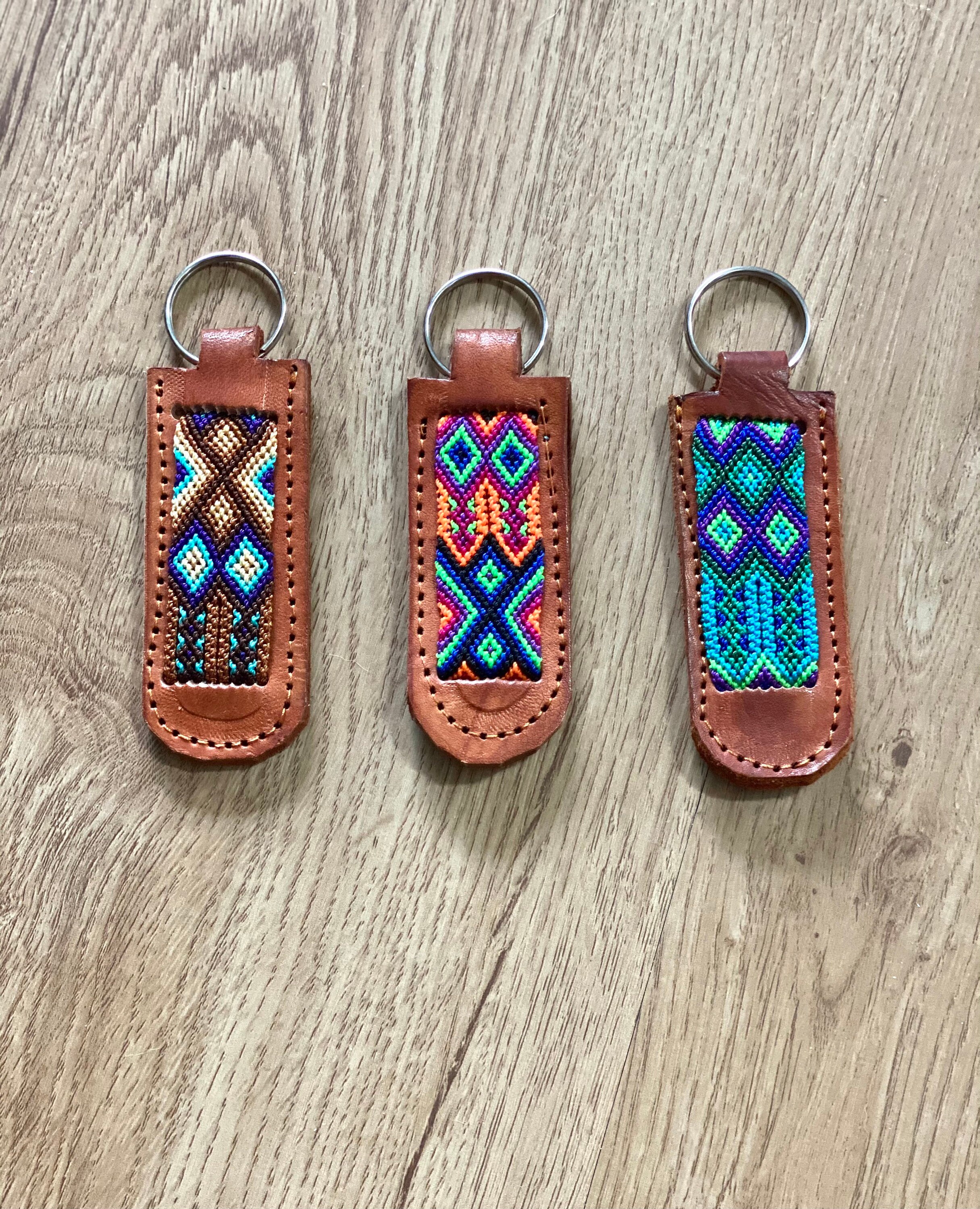 Weaved Keychains Leather Keychain for men Leather Mens Etsy 日本