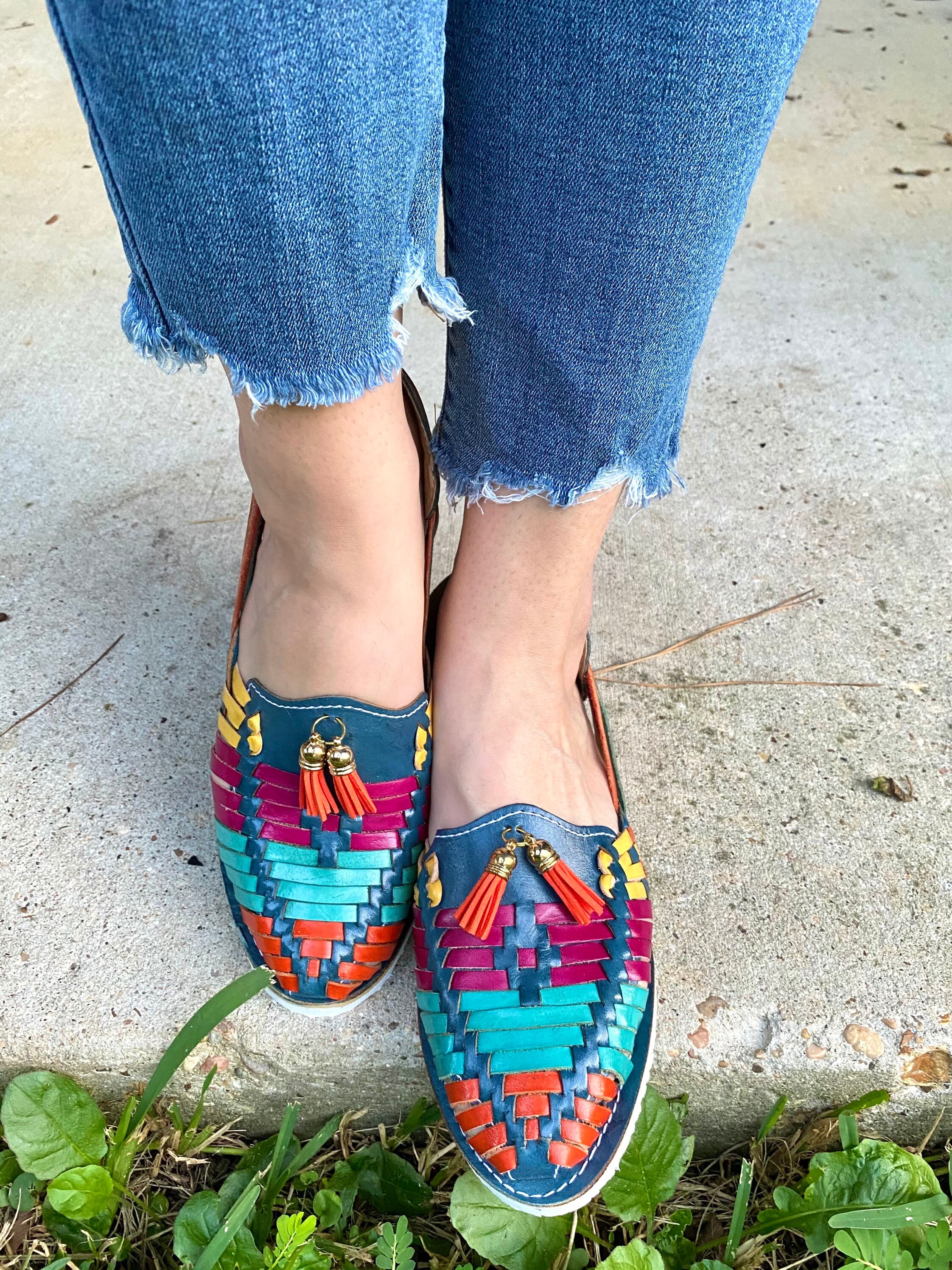 ALL SIZES Huarache Sandal Boho Shoes Hippie Vintage Shoes - Etsy