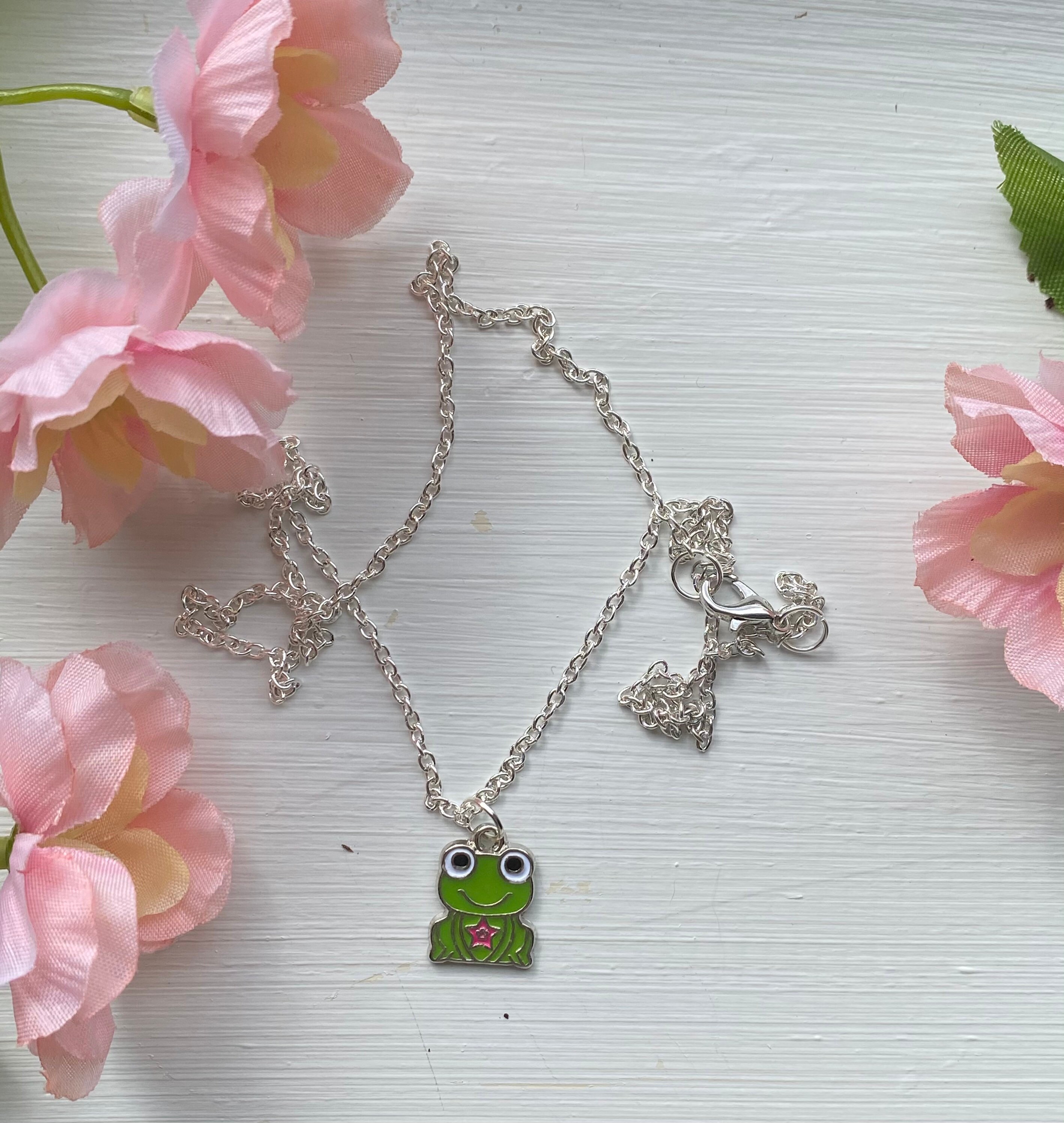Frog necklaces Etsy
