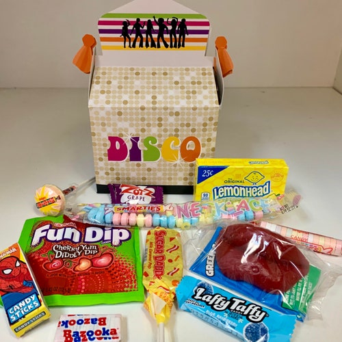 1970's Retro Candy Filled Decade Gift Box Etsy