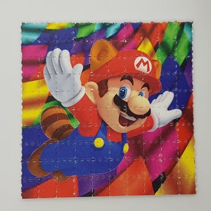 Retro N64 Cartoon Blotter Art 100 folhas de abas arte psicodélica