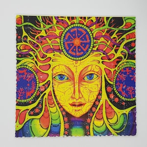 Hoja de 100 pestañas Blotter Art - Tantra Design Acid Art Impresión psicodélica
