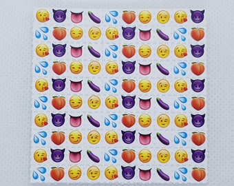 Emoji blotter art 100 tab sheet psychedelic art