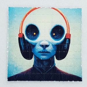 Headspace Blotter Art blotter art - impressão de arte psicodélica com 100 abas
