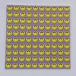 ブロッターアート スマイリーフェイス 印刷状態・紙質最良 コレクションに Fake blotter - Etsy 日本