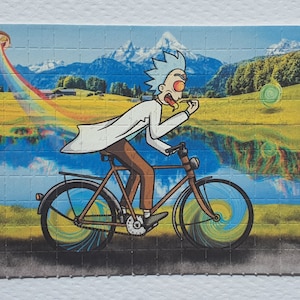 Signed Blotter Art by Overdosed Art Signed & Numbered Blotter Russ Holmes