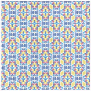Pôster de folha de arte ácida Tilerush Blotter Art