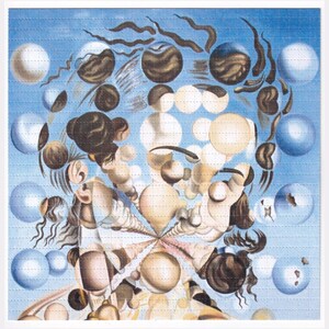 Galatea Of The Spheres Blotter Art Acid Art Sheet Poster Print
