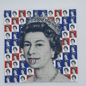 Arte secante Queen Elizabeth - Mini hoja de 100 pestañas