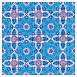 Pôster de folha de arte ácida Sapphorra Blotter Art Print