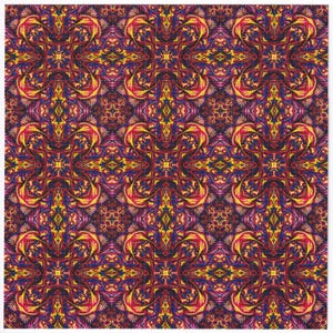 Bloomvoid Blotter Art Acid Art Folha de pôster impresso