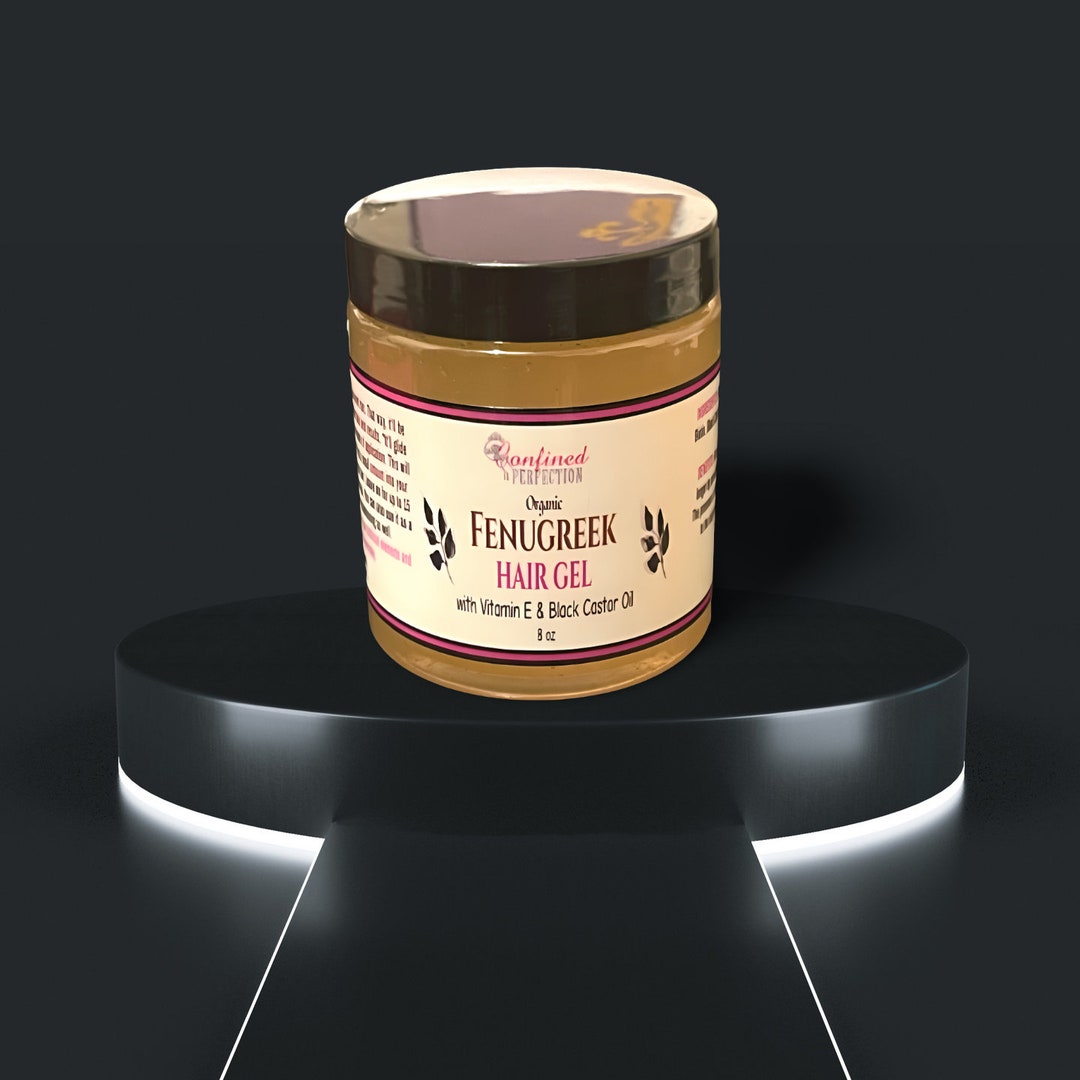 8 0z Fenugreek/flaxseed Hair Growth Gel Etsy