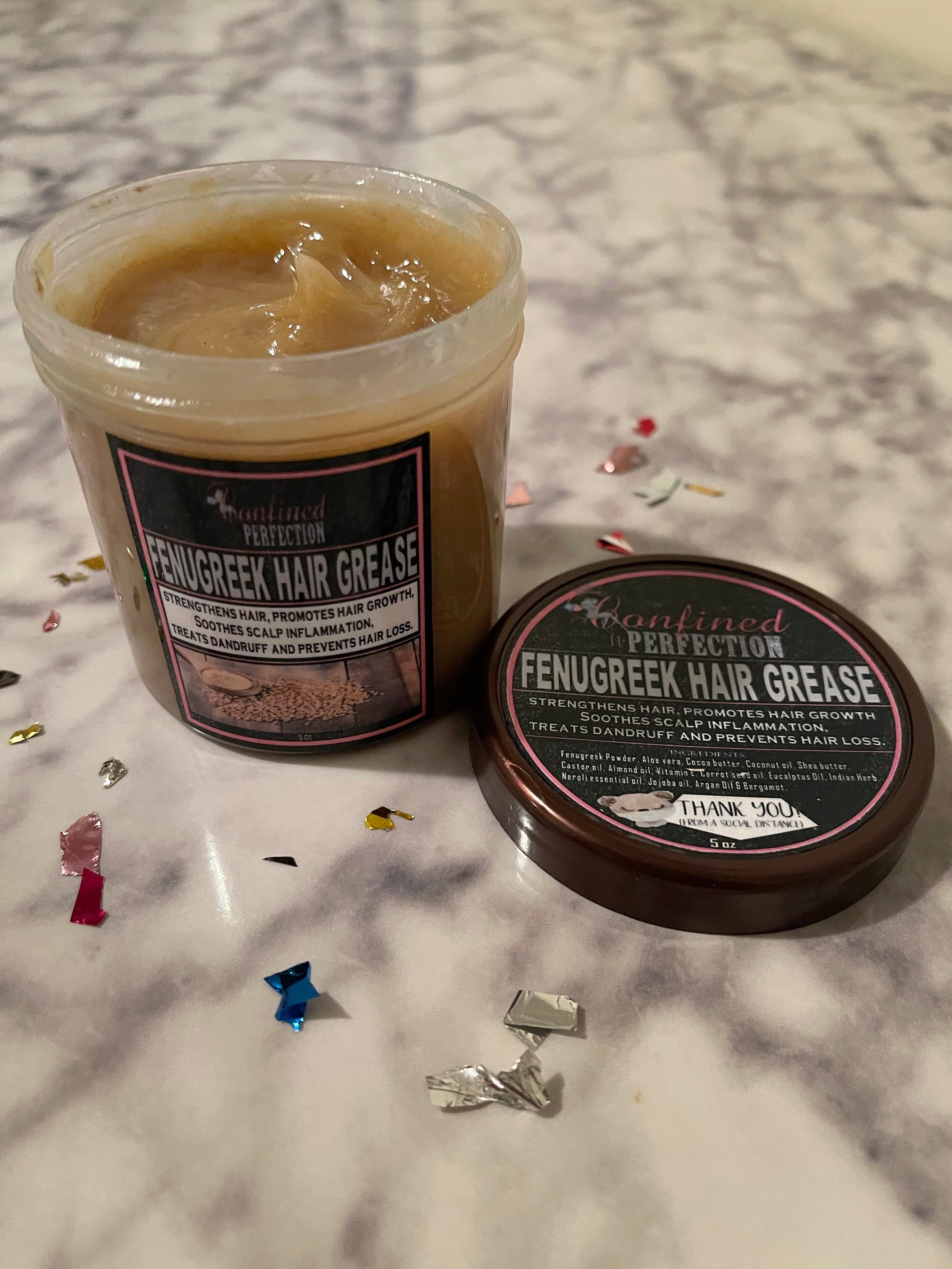 FENUGREEK HAIR GREASE - Etsy
