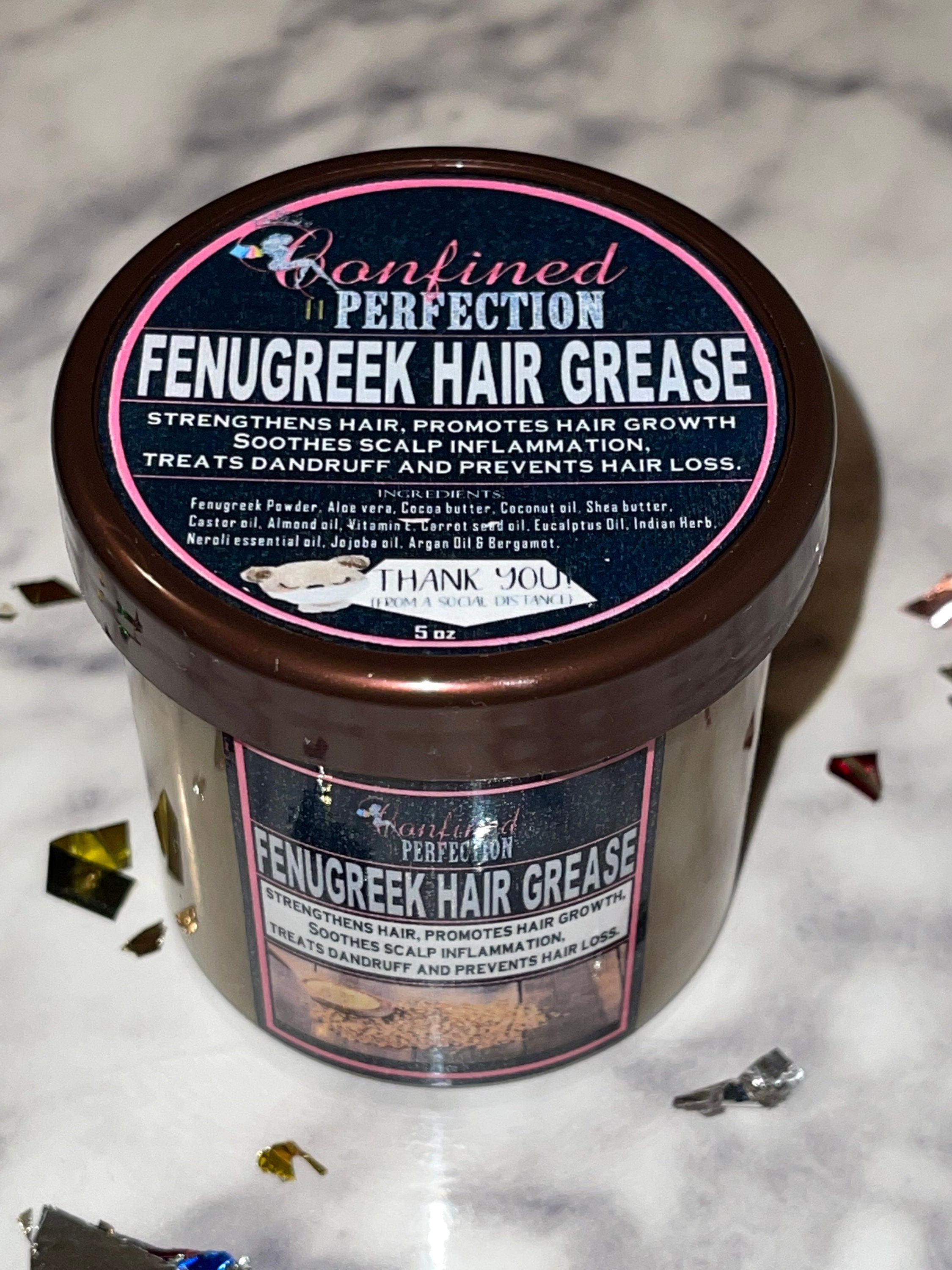 FENUGREEK HAIR GREASE - Etsy