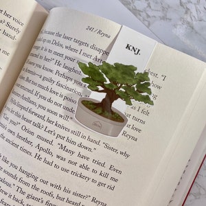 BTS Jooncore Aesthetic Bonsai Tree Namjoon Magnetisches Lesezeichen