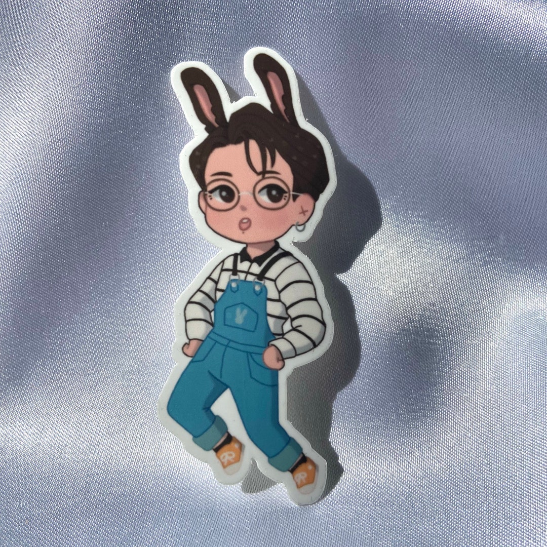 Overalls Sticker BTS Overalls Jeon Jungkook Sticker - Etsy