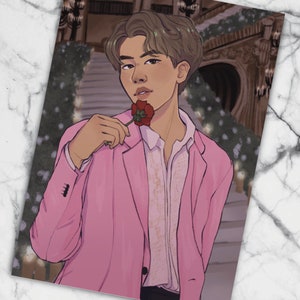 BTS Worldwide Handsome Ballroom Jin Print