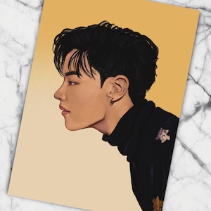BTS Dynamite Yellow J-Hope Jung Hoseok Print