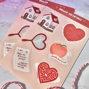 BTS Answer: Valentines Stickers