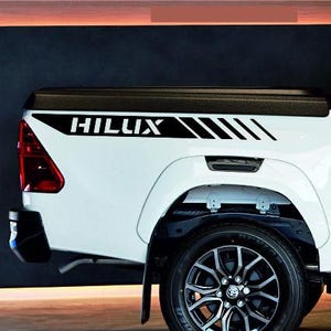 Toyota Hilux - autocollant latéral logo carrosserie décalcomanie vinyle graphique 2 pièces de haute qualité !