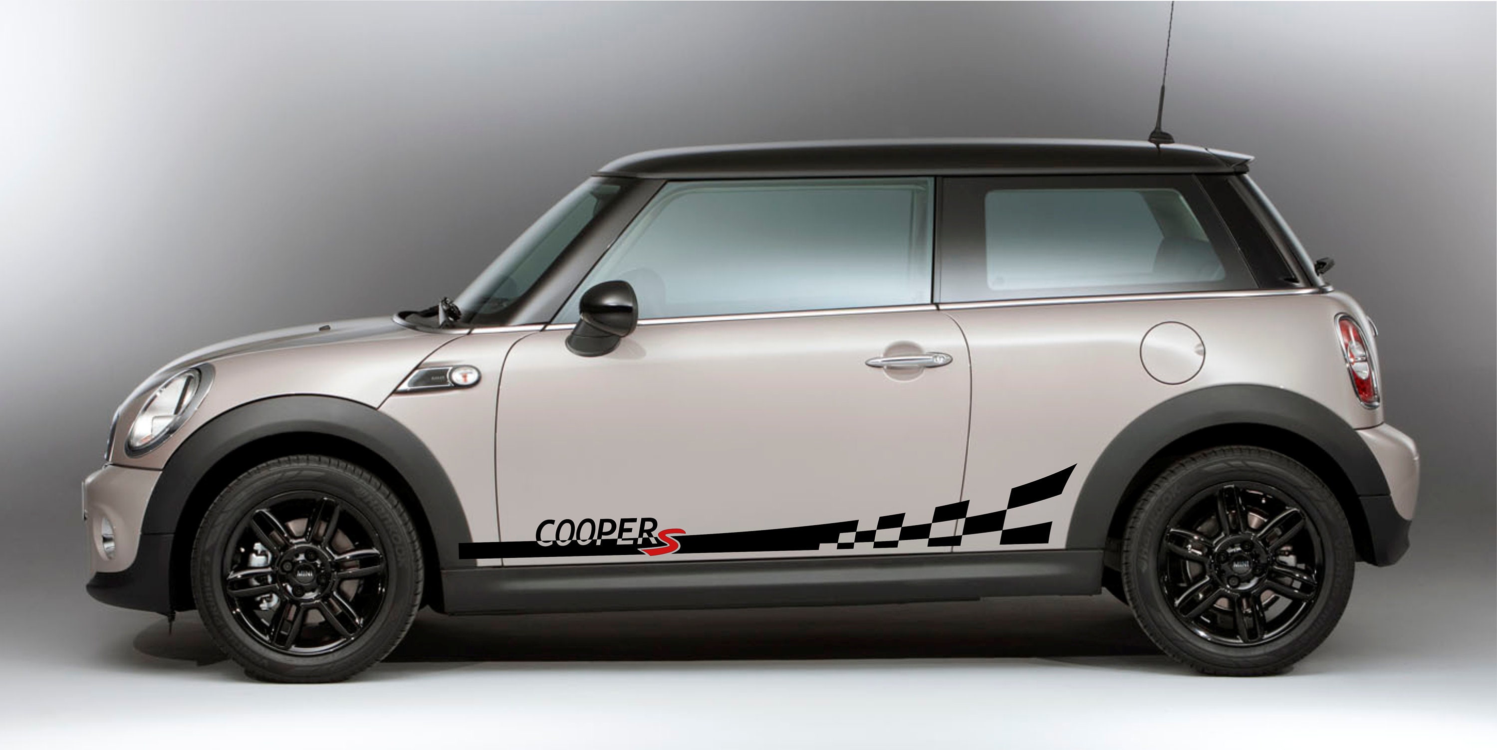 MINI Cooper F55 F56 F57 Interieur Dekor | Kohlefaser Optik ABS Kunststoff 2014-2023