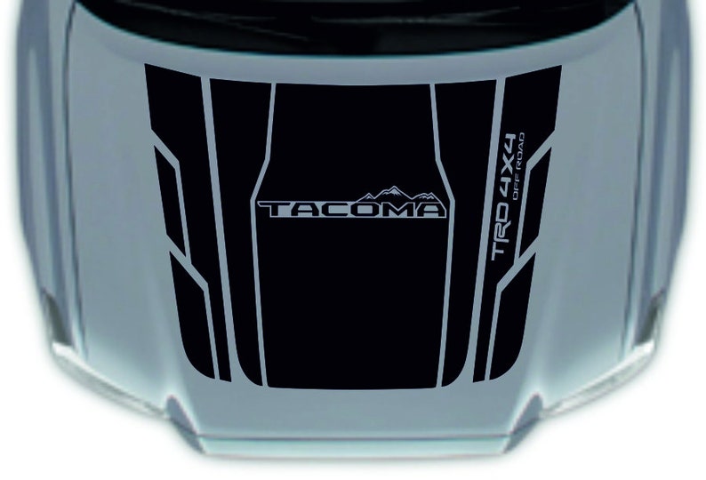 Toyota 3pcs Hood Stripe Hood Decal Graphics Vinyl Etsy